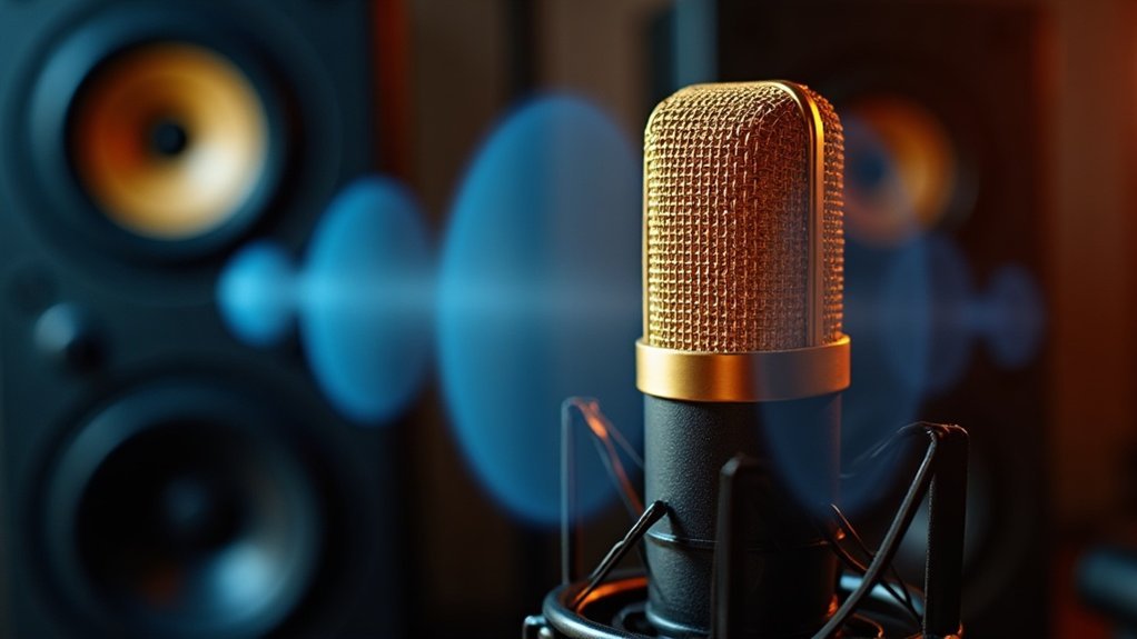 cardioid pattern minimizes noise