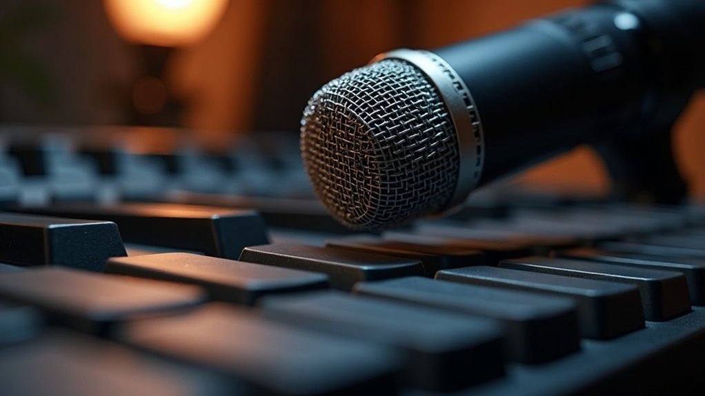 condenser mics capture details