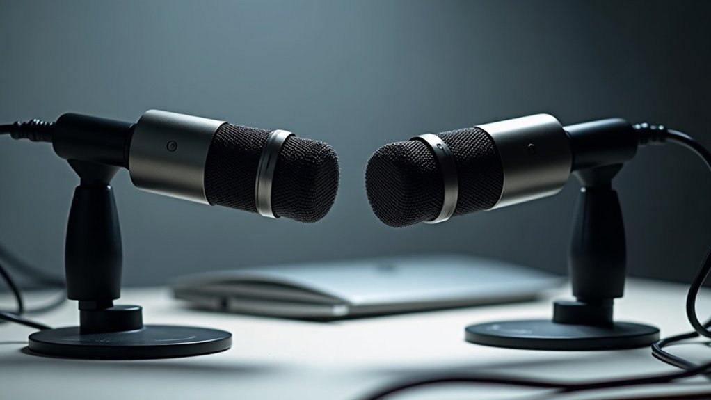 dual usb microphones usage