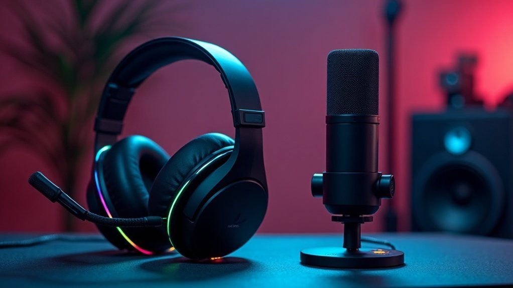 headset vs dedicated microphone