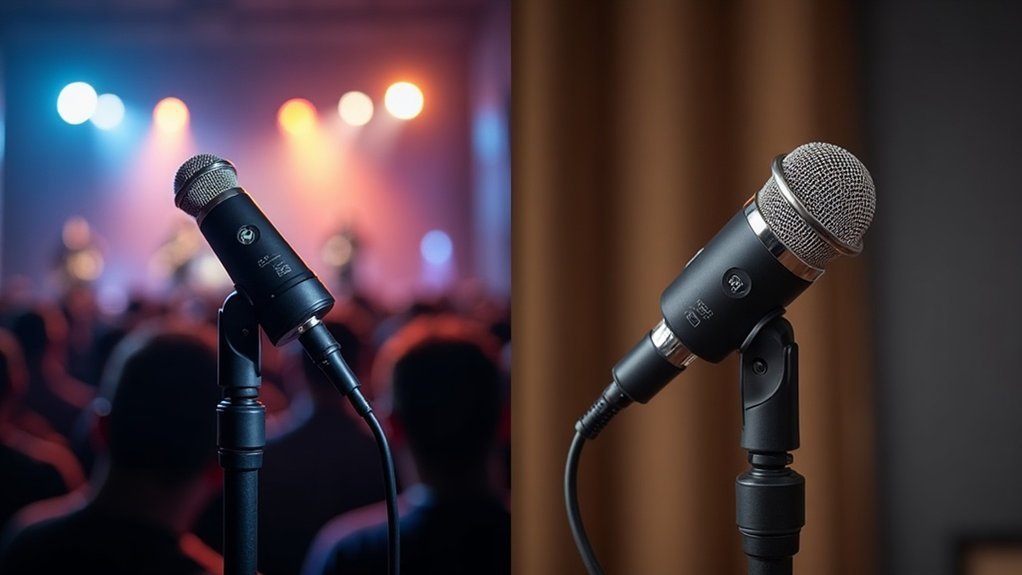 microphone patterns for performance