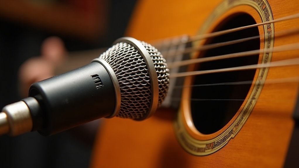 microphone placement for instruments