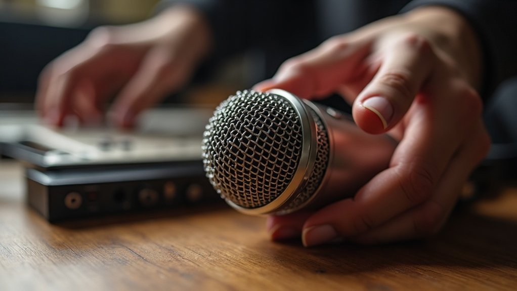 optimize contact microphone placement
