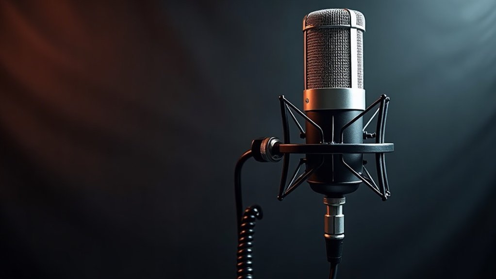 professional audio recording microphone