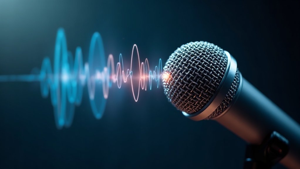 sound waves convert to electricity