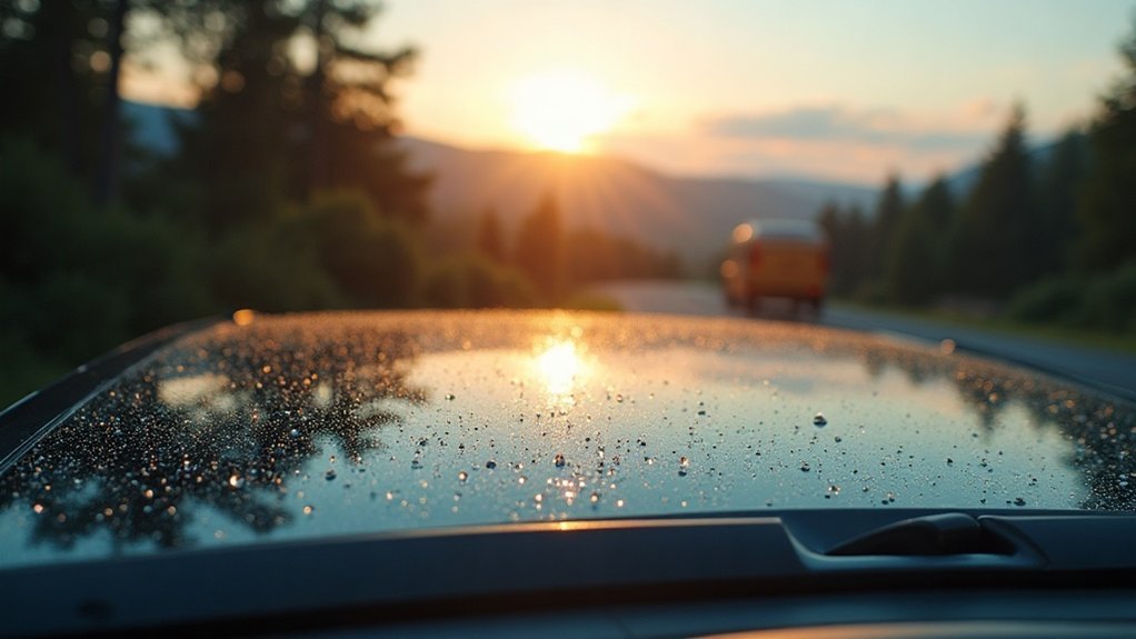 vehicle window protection shield
